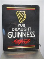 Pub Draught Guinness Electric Sign (22" x 27")