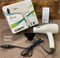 Hair Dryer w. Concentrator Attachment