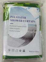 72" x 72" Polyester Shower Curtain