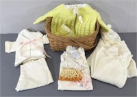 Basket of Baby/Toddler Clothes