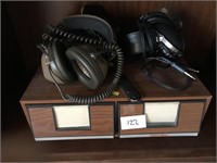 3 Sets of Head phones (2) Pioneer
