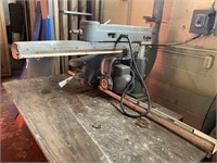 Rockwell Radial Arm Saw - Working