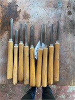 Wood Lathe Knives (9)