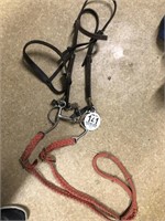 Tag #141 DOuble Stitched Leather Bridle