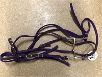 Tag #149 Purple Cotton Soft Bridle Bling