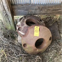 (2) Tractor Wheel Weights