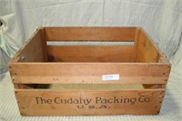 THE CUDAHY PACKING CO. WOODEN SHIPPING BOX