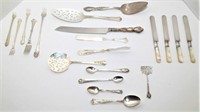 Silver Toned Serving Utensils