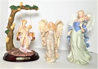 Selection of Ceramic Angel Figurines
