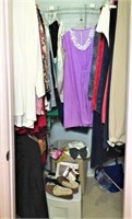 Large Selection of Ladies' Clothes, Shoes
