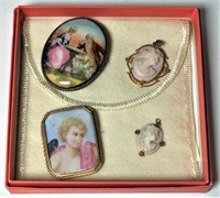 Brooches and Cameos