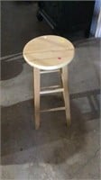 Wooden stool/ 30 inches tall