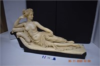 Pauline  Borghese as Venus Statue Heavy Stone Base