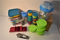 LOT OF 56  PIECES TUPPERWARE
