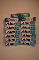 LOT OF 15 TUBES TOOTHPASTE