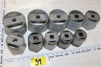 K-D Tools Truck wheel bearing nut sockets