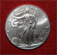 2018 Unc. Silver Dollar