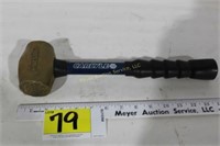 Carlyle 4lb brass hammer