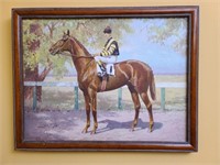 "Horse & Jockey" by George Ford Morris (1921) Oild