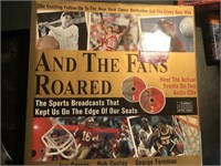 Book "And the fans roared" autographed by Bob