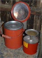 2 Protectoseal Plunger Cans One With Lid