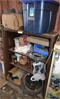 Shelf Lot Garage Items, Hardware & Includes Shelf