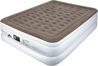RAISED AIR BED WITH AUTO INFLATE PANEL CONTROL