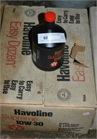 Case Lot 12 Quarts Havoline 10W-30 Motor Oil