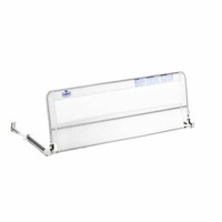 REGALO EXTRA LONG WHITE BED RAIL, 137 CM