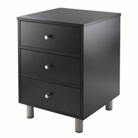 WINSOME DANIEL ACCENT TABLE WITH 3-DRAWERS