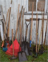 Lot 20+ Pcs Various Yard Hand Tools