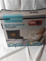 New spa massager pillow