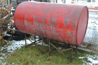 Metal Fuel Tank On Stand