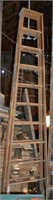 10 Foot Wooden Step Ladder
