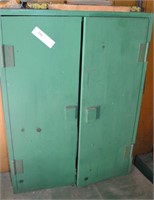Vintage 2 Door Carpenter's Tool Cabinet