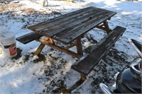 8 Foot Wooden Picnic Table