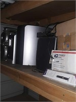 Shelf of speakers