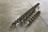 (3) Earth Augers, Approx 58"-62"
