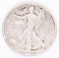 Coin 1921-P Walking Half Dollar In Fine