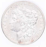 Coin 1891-CC Morgan Silver Dollar In Choice