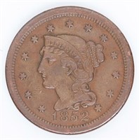 Coin 1852 United States Large Cent - Rare Date