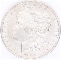 Coin 1901-S Morgan Silver Dollar In Choice