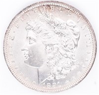 Coin 1891-O Morgan Silver Dollar In GEM BU