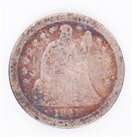 Coin 1841-O Variety 2 Liberty Seated Silver Dime