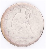 Coin 1859-O Liberty Seated Quarter - Rare!