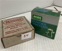 Redding & RCBS Powder Tricklers