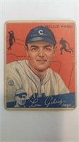 1934 (Baseball) Card# 14 willie kamm
