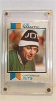 1972-1973 Topps Joe Namath #400 New York Jets