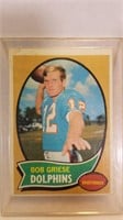 1970 Topps football card number 10 Bob Griese