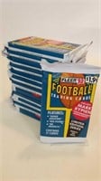 13 packs of 1992 fleer football cards